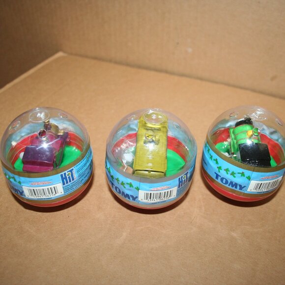 Vtg (3) Thomas & Friends Lady/Diesel/Percy Wind Up Train Eggs Figures Lot 2006 - Picture 3 of 6